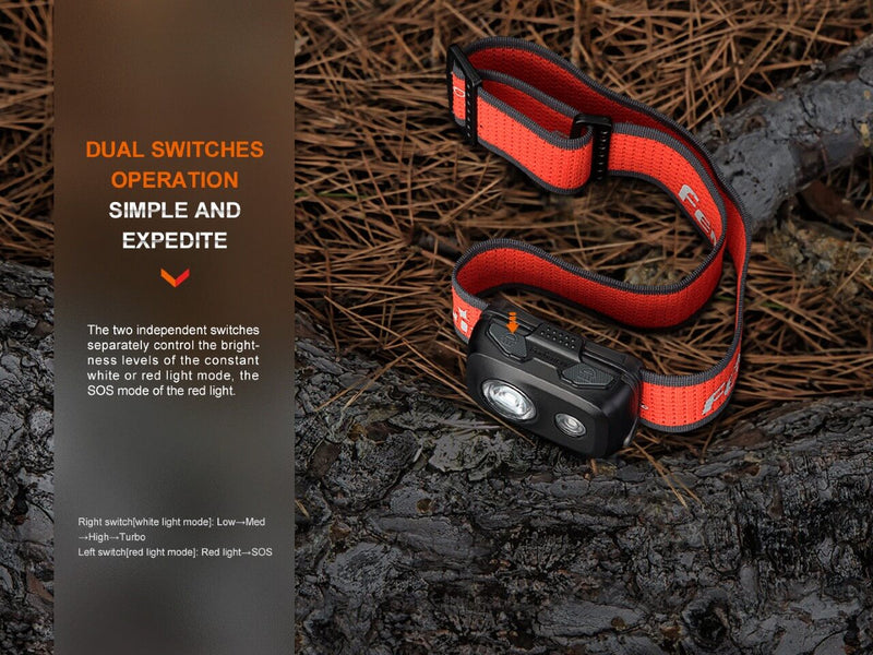 Load image into Gallery viewer, Fenix HL16 Lightweight Outdoor Hiking LED Headlamp
