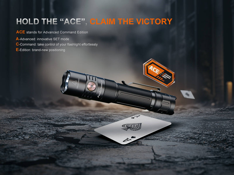 Load image into Gallery viewer, Fenix PD35R ACE Multi-mode Tactical Flashlight + FREE CL01 Mini Lantern
