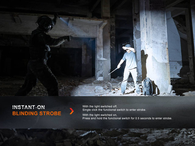 Load image into Gallery viewer, Fenix PD36R Pro 2800 Lumen Flashlight + FREE E03R V2 Keychain Light
