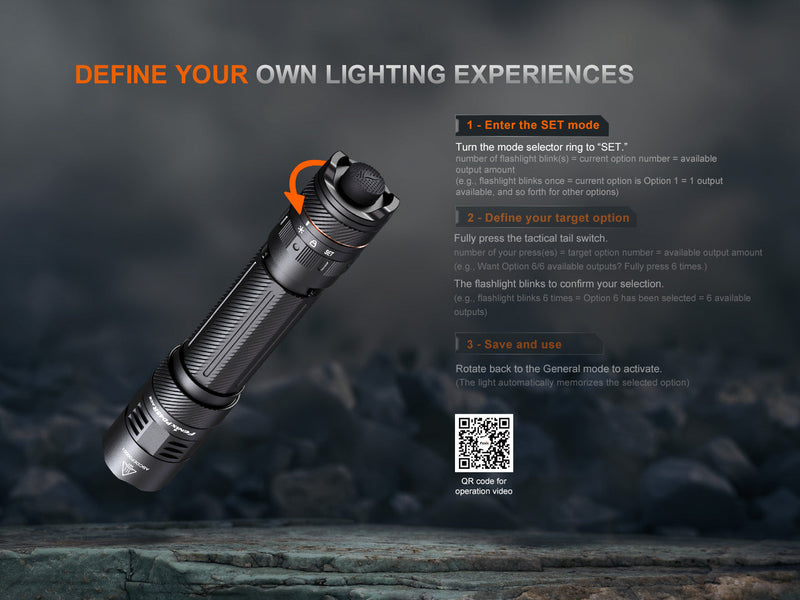 Load image into Gallery viewer, Fenix PD45R ACE Multi-Mode Tactical Flashlight
