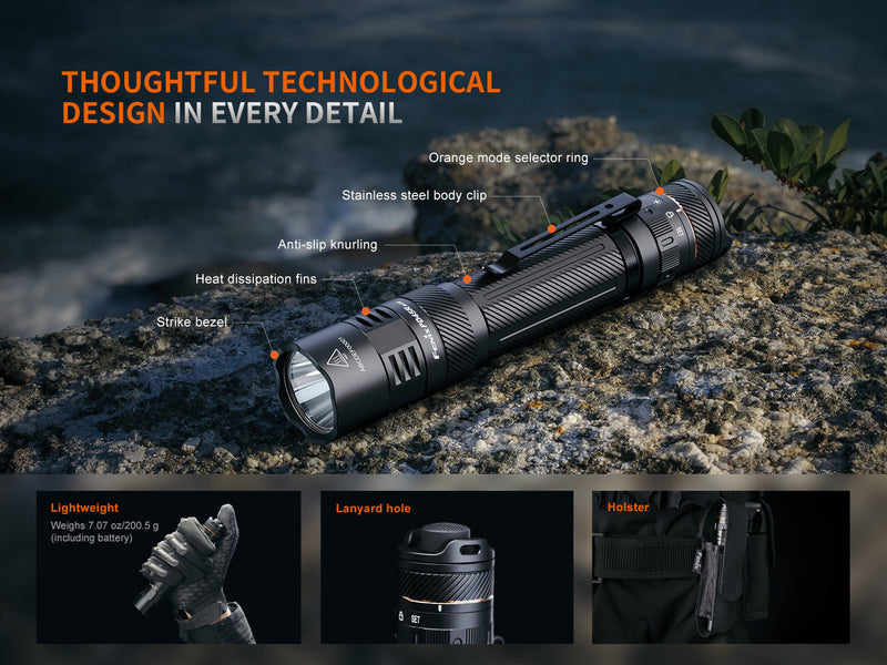 Load image into Gallery viewer, Fenix PD45R ACE Multi-Mode Tactical Flashlight
