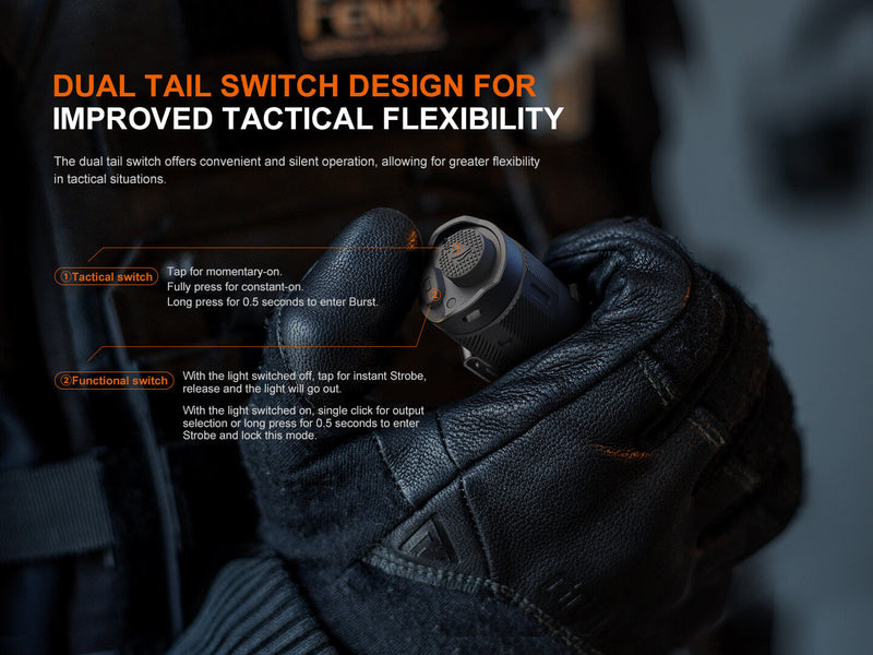 Load image into Gallery viewer, Fenix TK17 Dual Switch Tactical Flashlight
