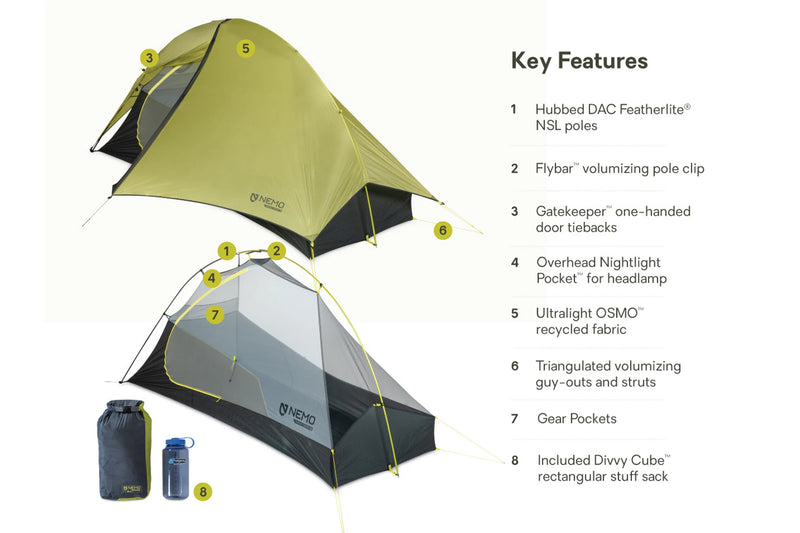 Load image into Gallery viewer, Hornet OSMO Ultralight Backpacking Tent

