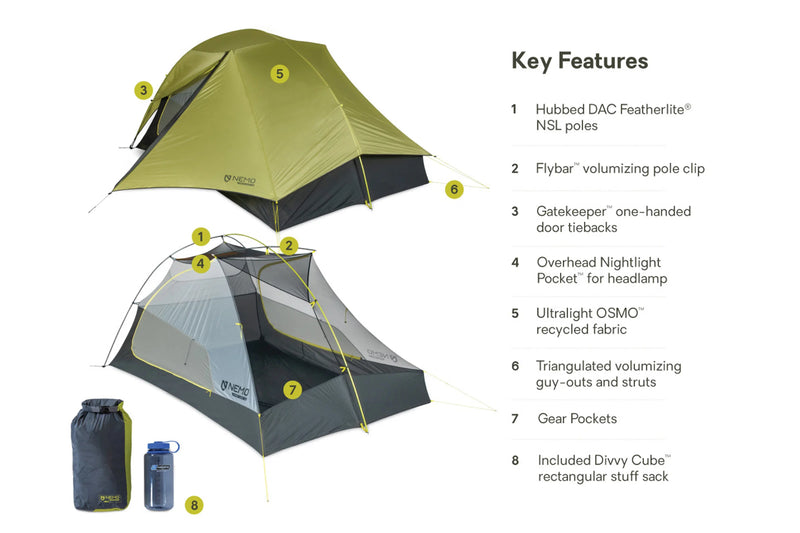 Load image into Gallery viewer, Hornet OSMO Ultralight Backpacking Tent
