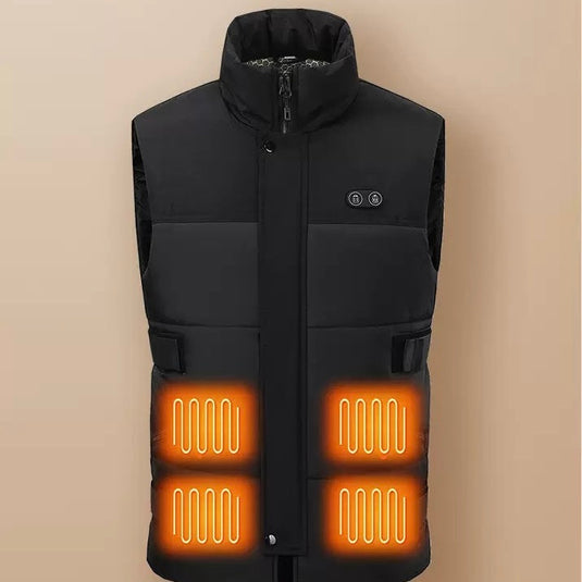 LITEGUEST 8-Zone Dual-Control Adjustable Waist Heated Vest for winter