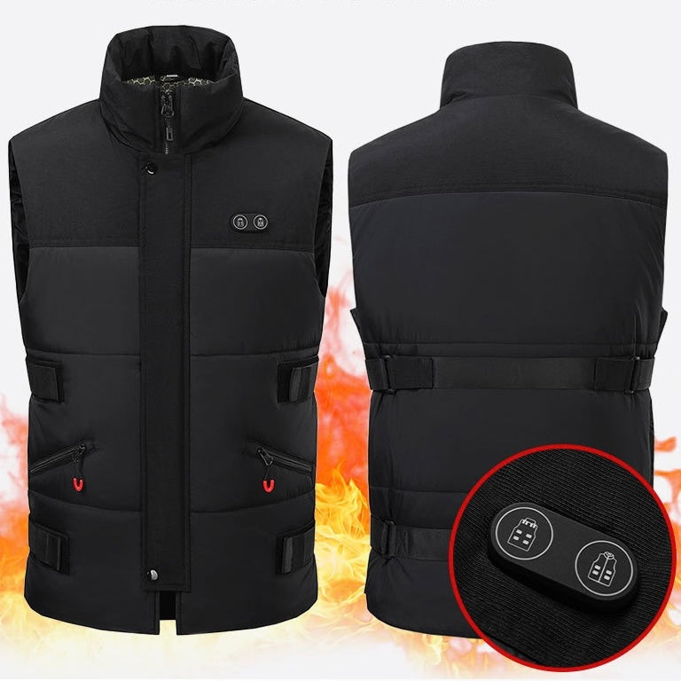 Load image into Gallery viewer, LITEGUEST 8-Zone Dual-Control Adjustable Waist Heated Vest for winter
