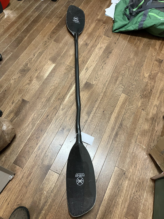 Werner Double Diamond Bent Shaft Used Whitewater Paddle