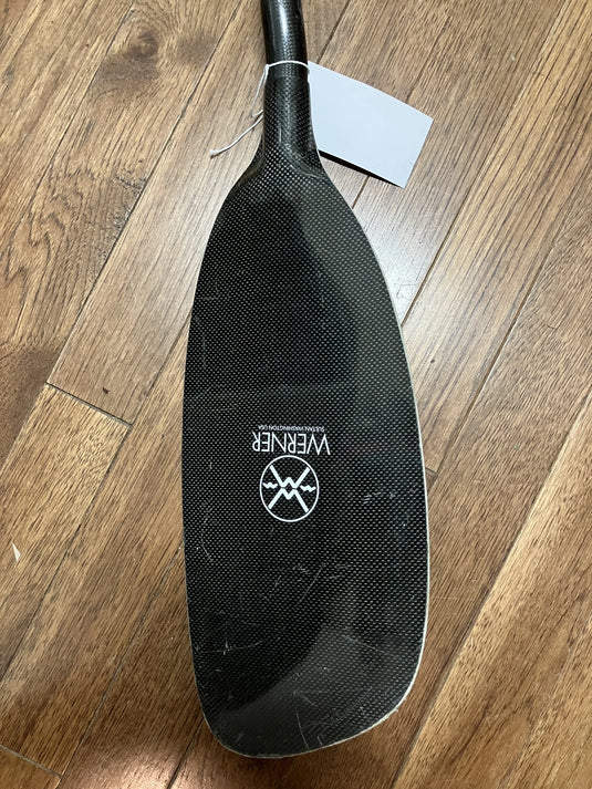 Werner Double Diamond Bent Shaft Used Whitewater Paddle