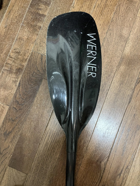 Werner Double Diamond Bent Shaft Used Whitewater Paddle