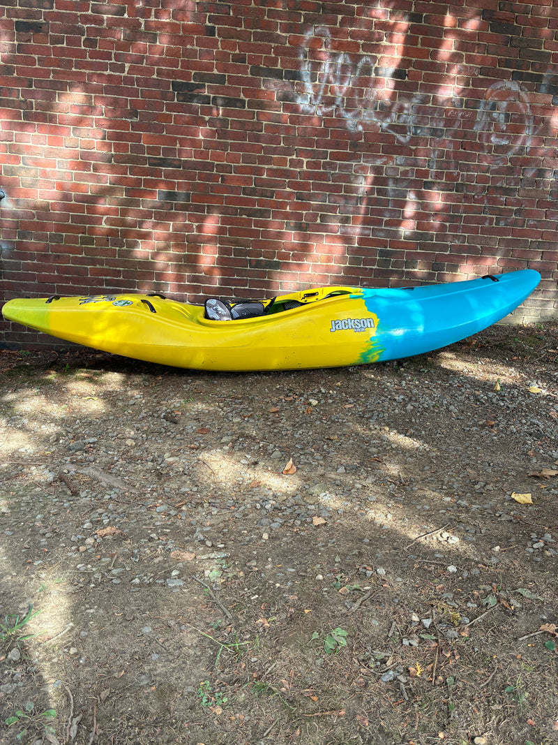 Load image into Gallery viewer, Used Jackson Gnarvana Large Whitewater Kayak

