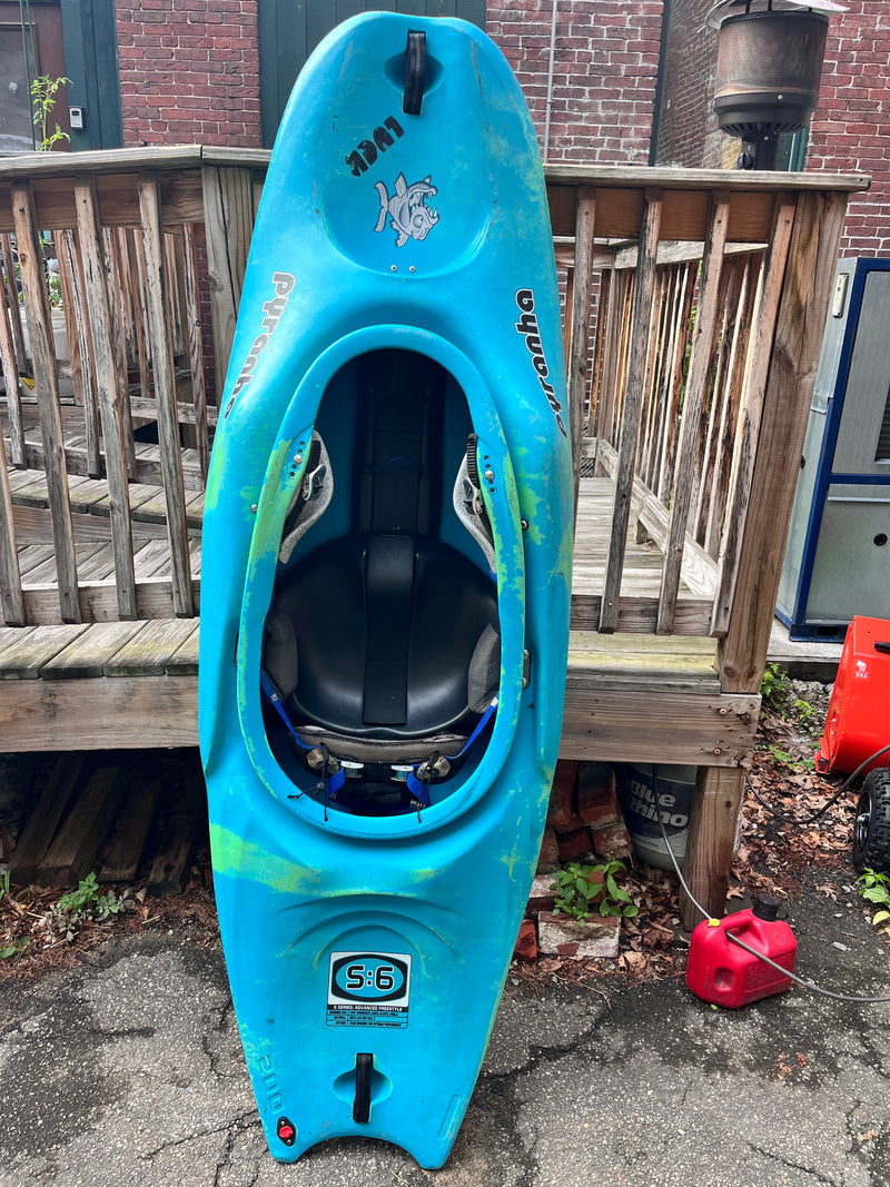 Load image into Gallery viewer, Pyranha S:6 200 Used Whitewater Kayak
