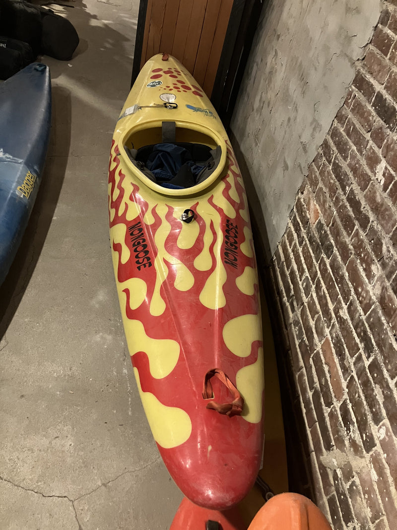 Load image into Gallery viewer, New Wave Mongoose Used Whitewater Kayak
