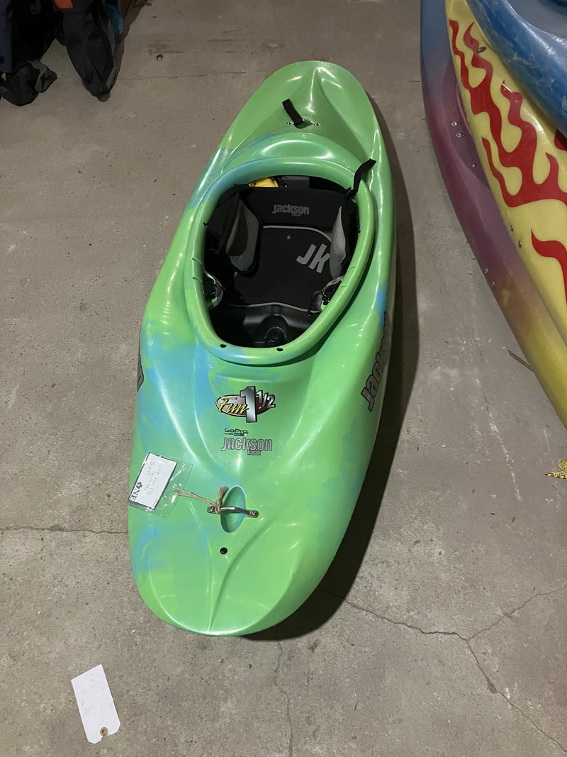 Load image into Gallery viewer, Jackson Kayak Fun 1.5 Kid&#39;s Used Whitewater Kayak
