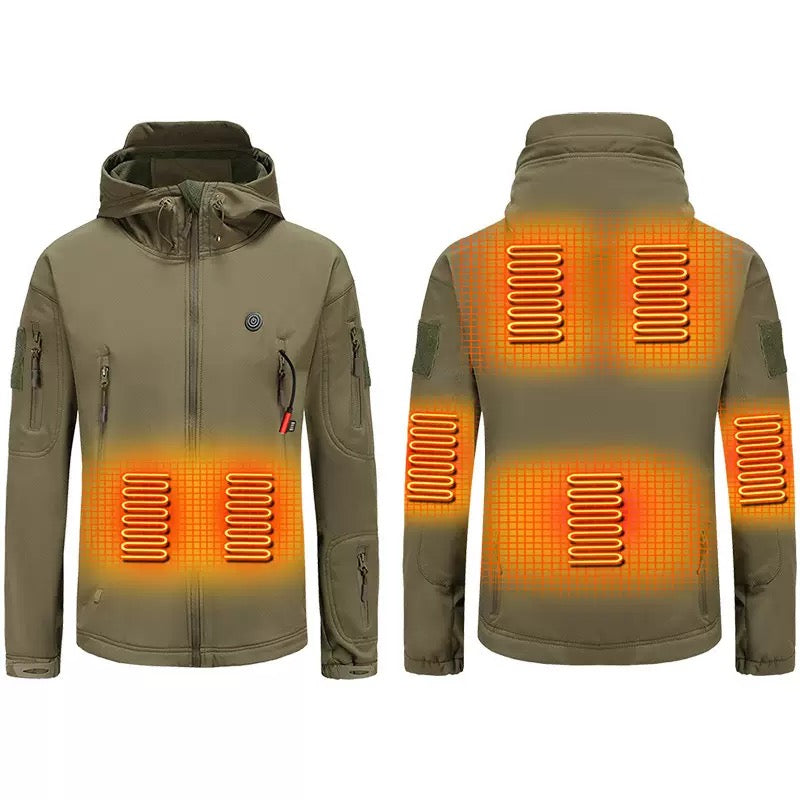 Load image into Gallery viewer, LITEGUEST Heated Camouflage Jacket  Waterproof Outdoor for Winter
