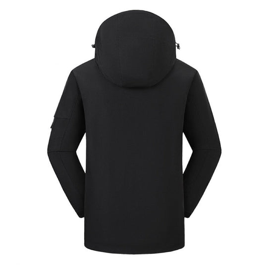 LITEGUEST Waterproof Heated Jacket 5-Zone USB-Powered for Outdoor