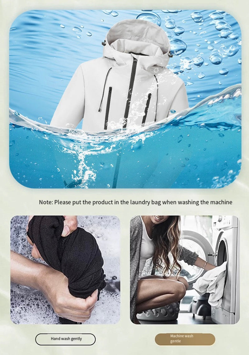 Load image into Gallery viewer, LITEGUEST Waterproof Heated Jacket 5-Zone USB-Powered for Outdoor
