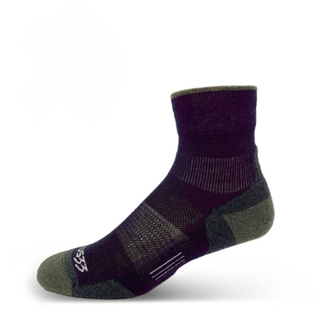 Load image into Gallery viewer, Microweight Cushion - Mini Crew Wool Socks Mountain Heritage
