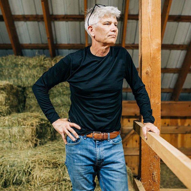 Load image into Gallery viewer, Lightweight - Ticonderoga Men's Crew 100% Merino Wool
