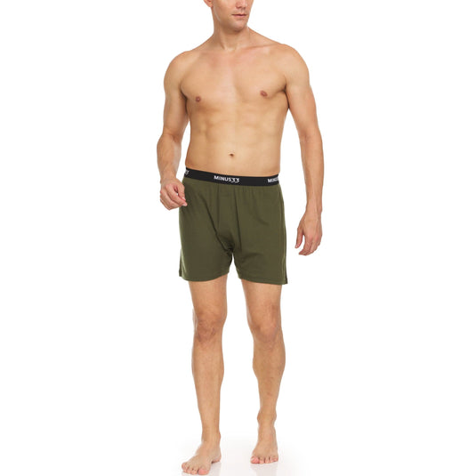 Microweight - Men's Wool Boxer Shorts Woolverino