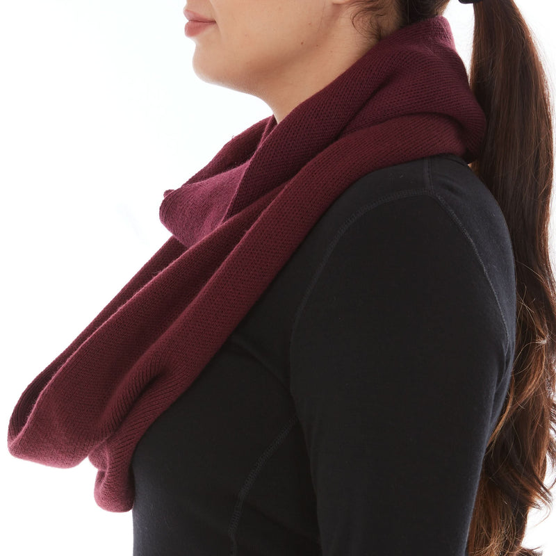 Load image into Gallery viewer, Midweight - Everyday Knit Infinity Loop Scarf 100% Merino Wool
