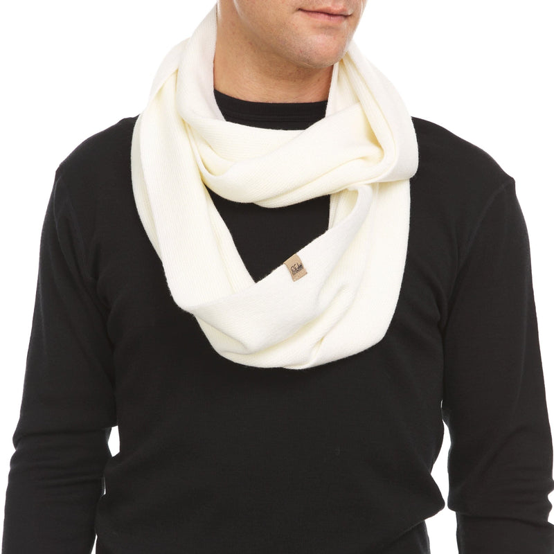 Load image into Gallery viewer, Midweight - Everyday Knit Infinity Loop Scarf 100% Merino Wool
