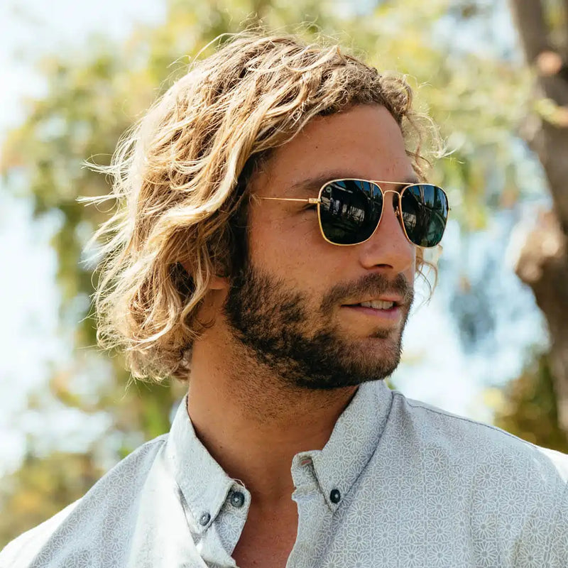 Load image into Gallery viewer, Gold / Aviator Green Mount Evans
