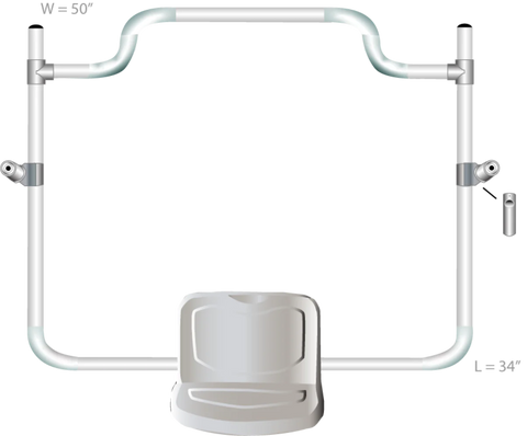 RMR 1-Bay Frame with Low-Back Seat for PhatCat