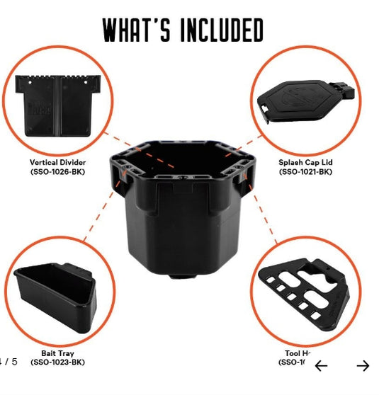 YakAttack Fully Loaded Cup Holder Pro