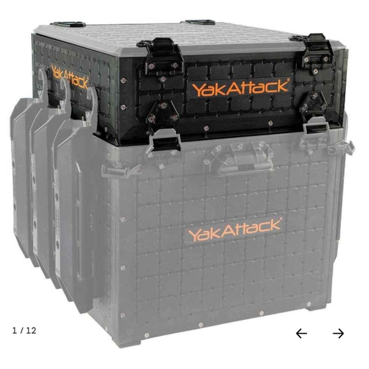 YakAttack ShortStak Upgrade Kit for BlackPak Pro, Black