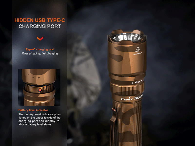 Load image into Gallery viewer, Fenix TK20R UE Tactical LED Flashlight - 2800 Lumens
