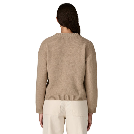 Women's Recycled Wool-Blend Sweater Jacket