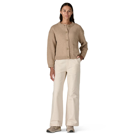 Women's Recycled Wool-Blend Sweater Jacket