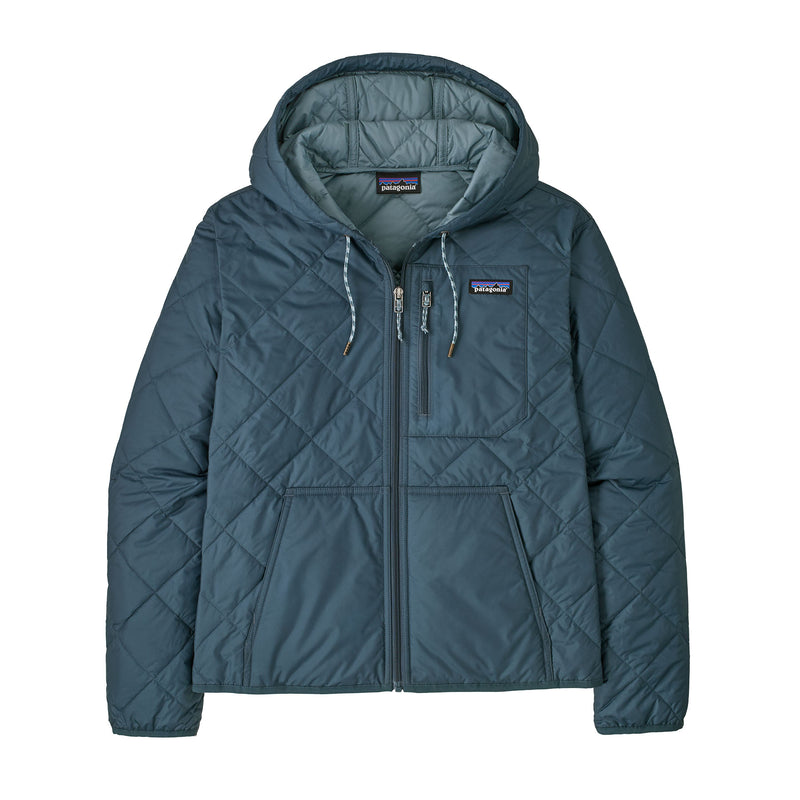 Load image into Gallery viewer, Women's Diamond Quilted Bomber Hoody
