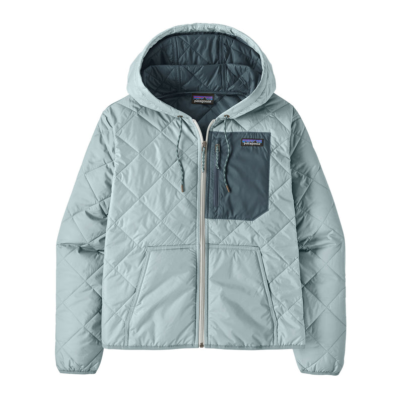 Load image into Gallery viewer, Women's Diamond Quilted Bomber Hoody

