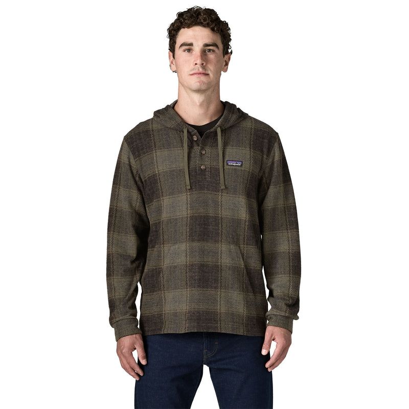 Load image into Gallery viewer, Men's Stretch Fjord Flannel P/O Hoody
