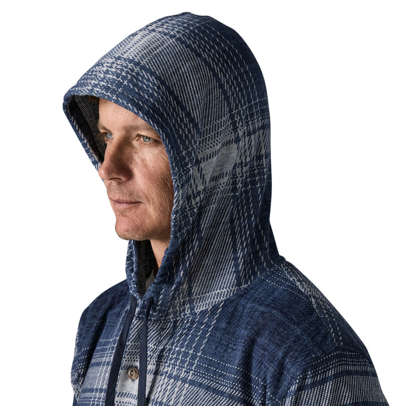 Load image into Gallery viewer, Men's Stretch Fjord Flannel P/O Hoody
