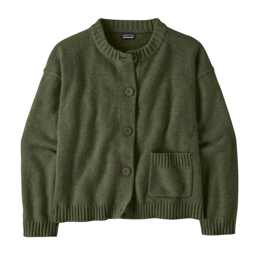 Women's Recycled Wool-Blend Sweater Jacket