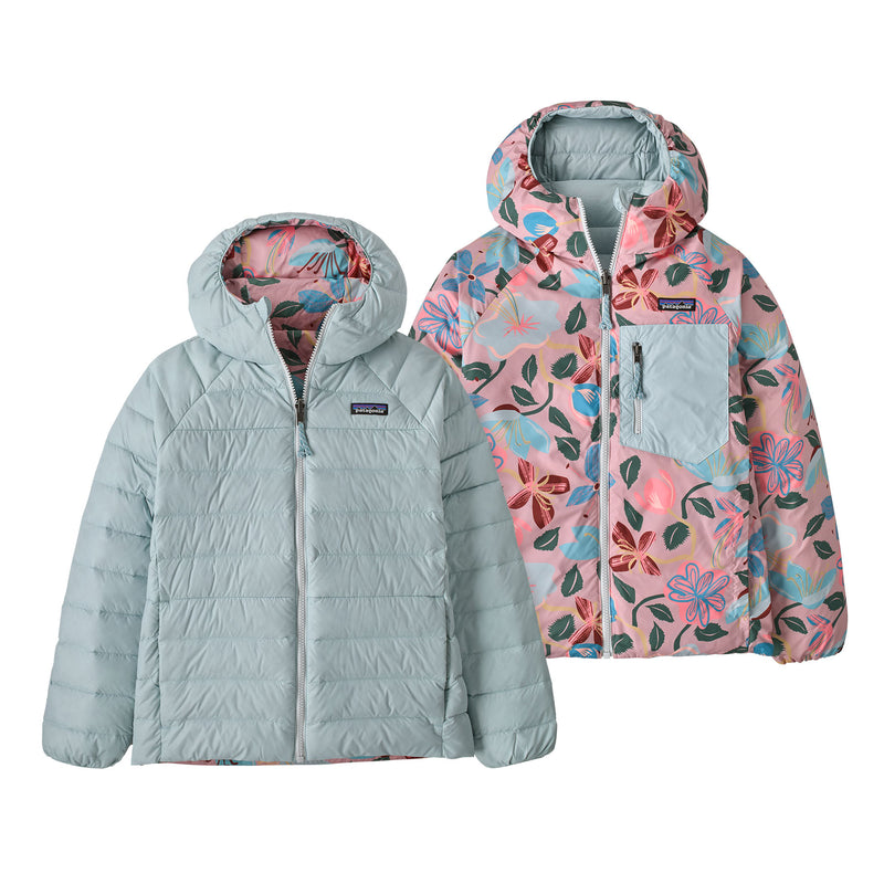 Load image into Gallery viewer, Kid's Reversible Down Sweater Hoody
