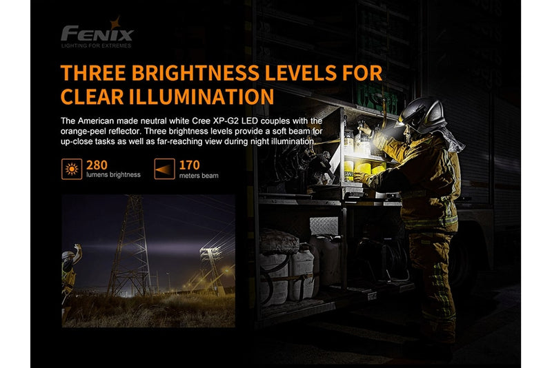 Load image into Gallery viewer, Fenix WF30RE Intrinsically Safe Flashlight - 280 Lumens
