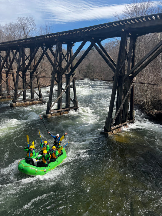 Whitewater Rafting in Downtown Franklin, New Hampshire
