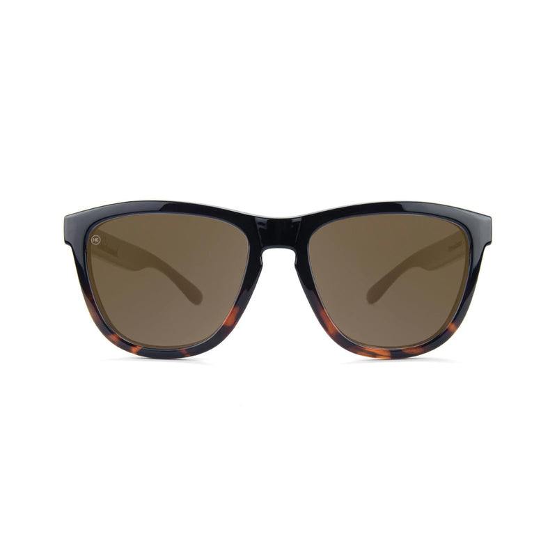 Load image into Gallery viewer, Glossy Black and Tortoise Shell Fade / Amber Premiums
