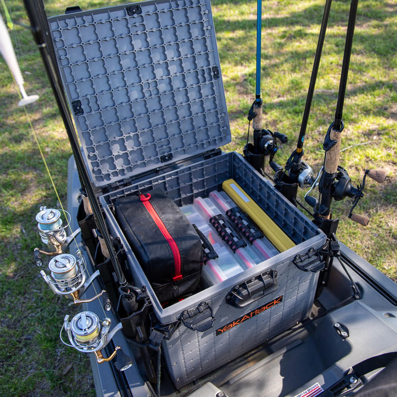Load image into Gallery viewer, YakAttack BlackPak Pro Kayak Fishing Crate

