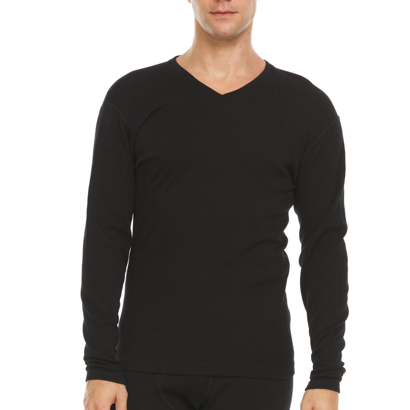 Load image into Gallery viewer, Midweight - Men's Long Sleeve V-Neck Sweater 100% Merino Wool
