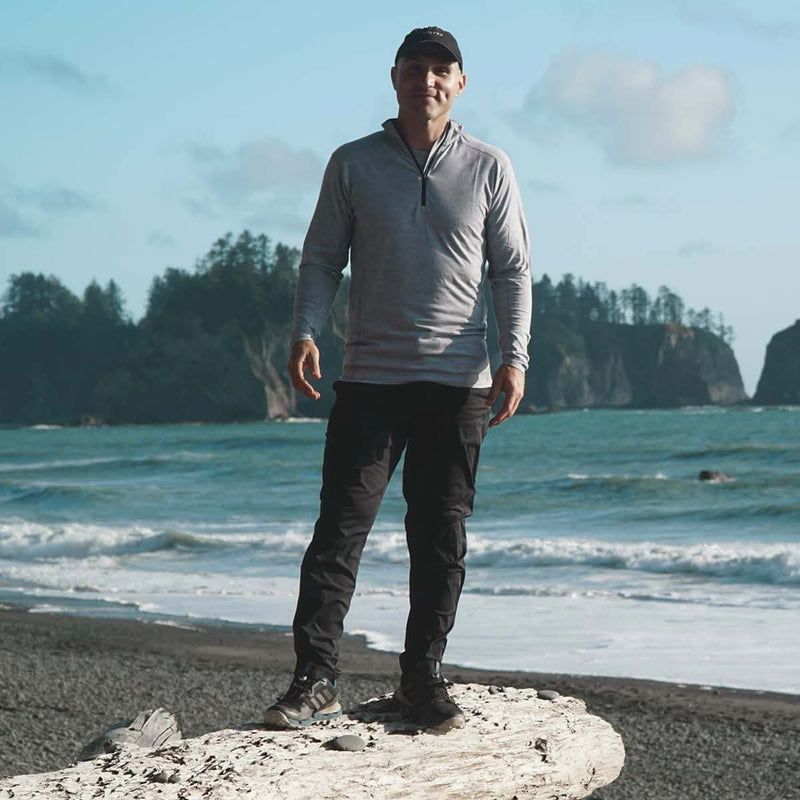 Load image into Gallery viewer, Microweight - Men&#39;s Wool 1/4 Zip Woolverino
