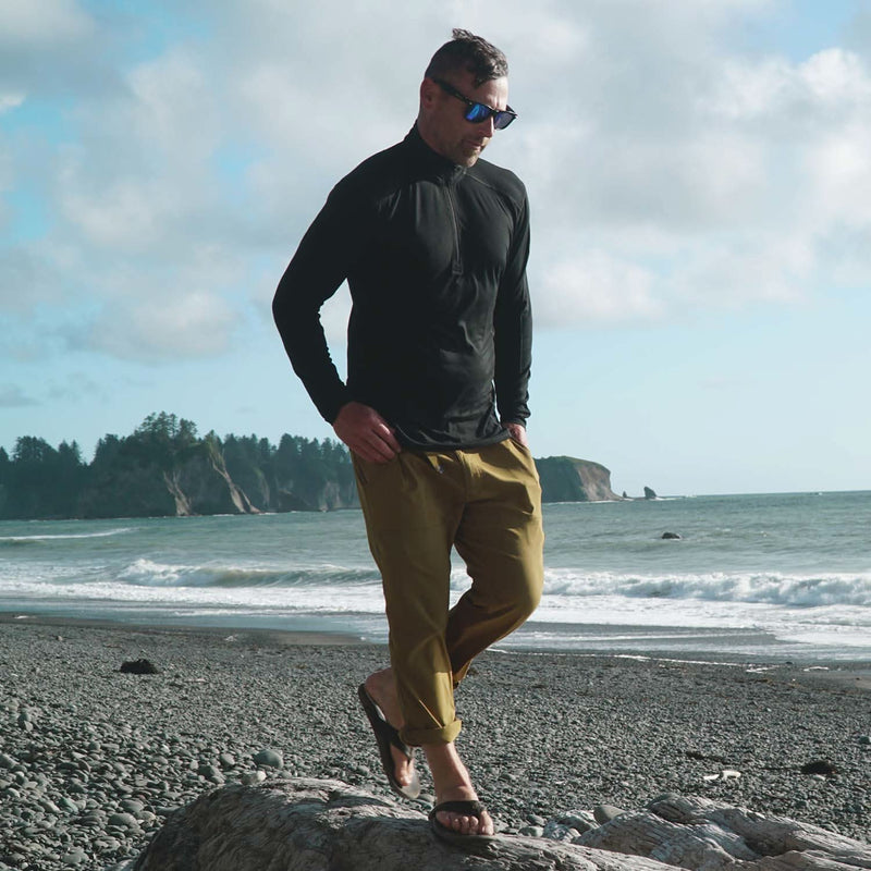 Load image into Gallery viewer, Microweight - Men&#39;s Wool 1/4 Zip Woolverino
