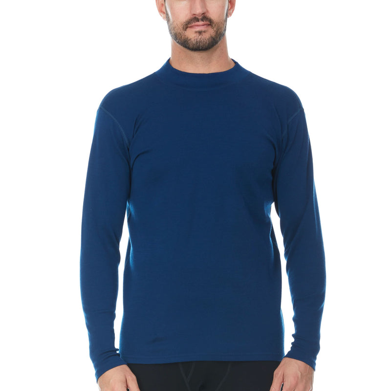 Load image into Gallery viewer, Midweight - Rogers Mock Neck 100% Merino Wool
