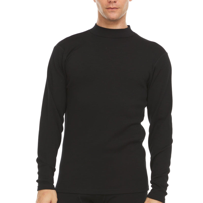 Load image into Gallery viewer, Heavyweight - Men&#39;s Mock Neck 100% Merino Wool

