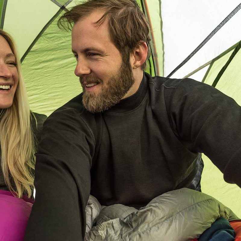 Load image into Gallery viewer, Heavyweight - Men&#39;s Mock Neck 100% Merino Wool
