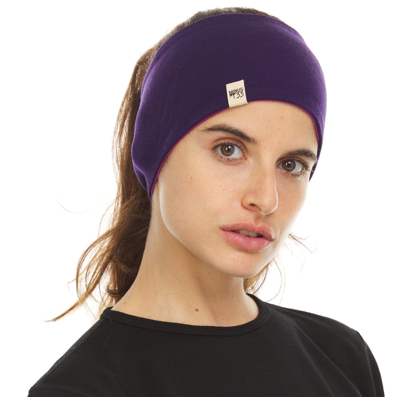 Load image into Gallery viewer, Midweight - Reversible Headband 100% Merino Wool
