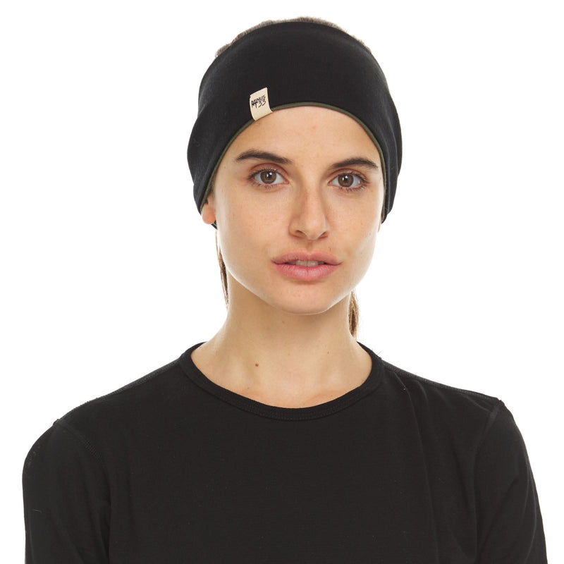Load image into Gallery viewer, Midweight - Reversible Headband 100% Merino Wool
